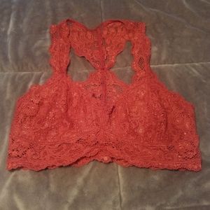 Burnt orange bralette